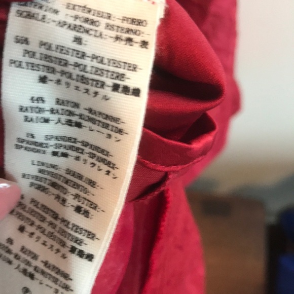 Free People Lily  Red Party Dress Sz 10 New - Picture 4 of 8